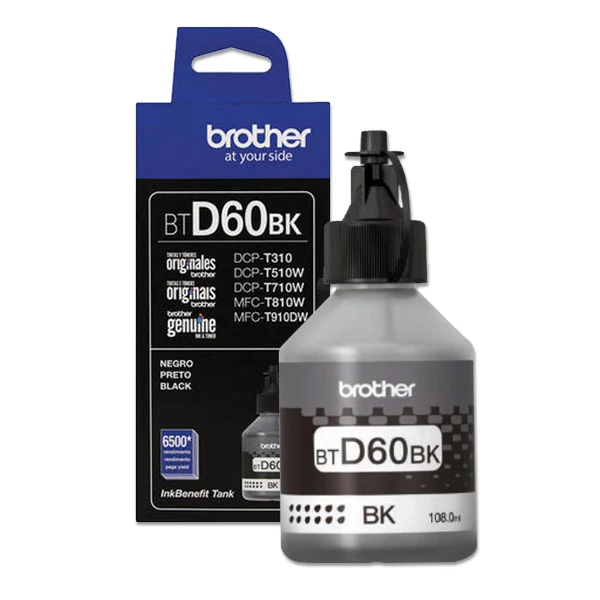 TINTA RECARGA BTD60BK/108ML 