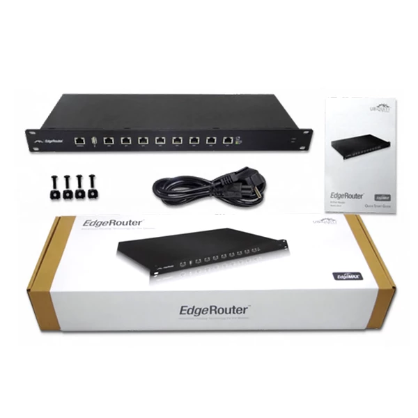 ROUTER ETHERNET 10/100/1000/RACK 8 PTOS/ER-8 UBIQUITI