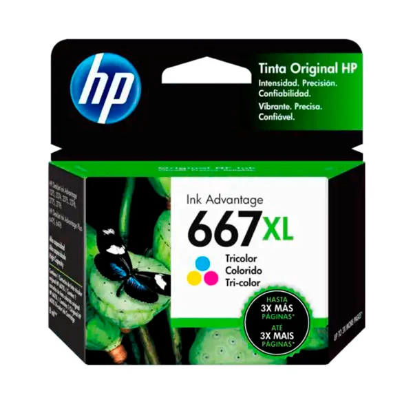 CARTRIDGE 667XL TRICOLOR