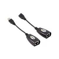 ADAPTADOR EXTENSION USB 2.0 A RJ45/ HASTA 50 MTS/9301 DINON