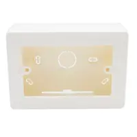 CAJA CHUQUI SOBREPUESTA 70X114 BLANCA/FPCWL