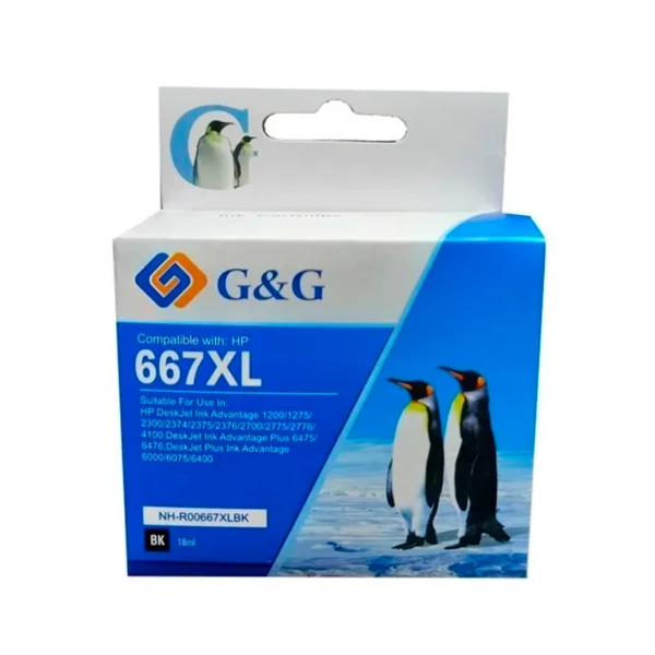 CARTRIDGE (A) 667XL18ML TRICOLOR (HP)