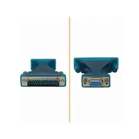 CABLE DATOS USB A SERIAL DB9 A DB25 50CM/USB-RS232-1 HL