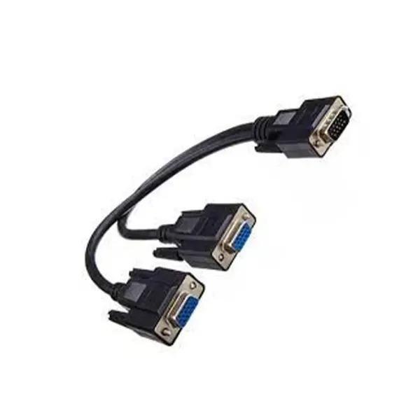CABLE VGA MACHO A 2 VGA HEMBRA 01015/27CM 