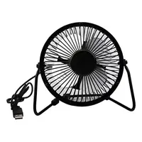VENTILADOR MINI DE MESA USB NEGRO A816 MULTIMARCA