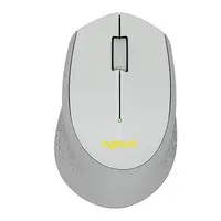 Logitech M280 - Ratón - diestro - óptico - 3 botones - inalámbrico - 2.4 GHz - receptor inalámbrico USB - gris