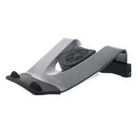 Klip Xtreme KNS-110B Notebook Stand / Cooling Station - Soporte para ordenador portátil - con concentrador USB de 4 puertos, ventilador de refrigeración - 17" - negro