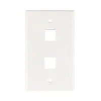 Furukawa - Panel frontal - blanco - 2 puertos