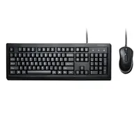 Kensington - Keyboard and mouse set - Spanish - USB - All black