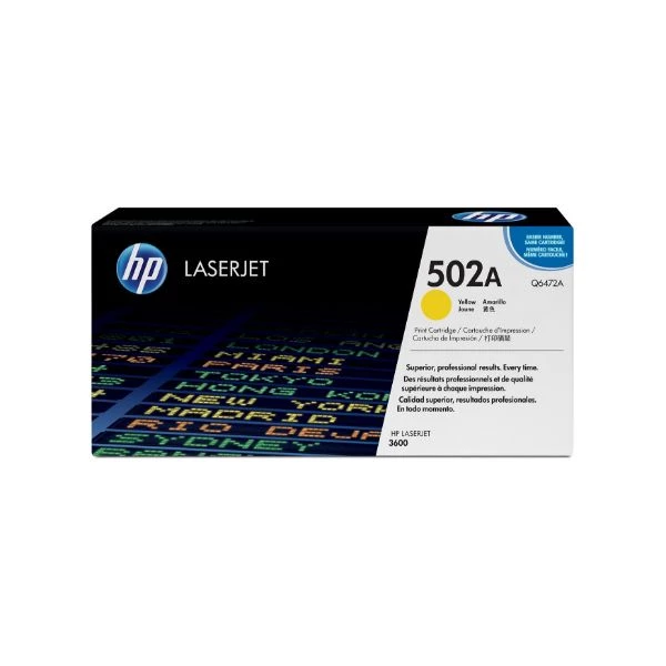 TONER Q6472A (502A) AMARILLO HP