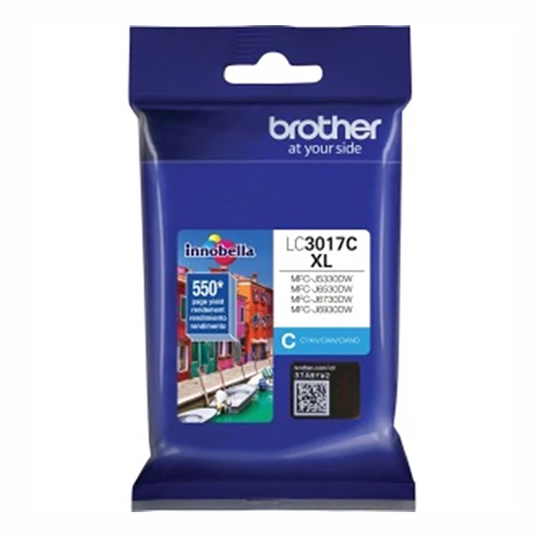 CARTRIDGE LC-3017C CYAN BROTHER