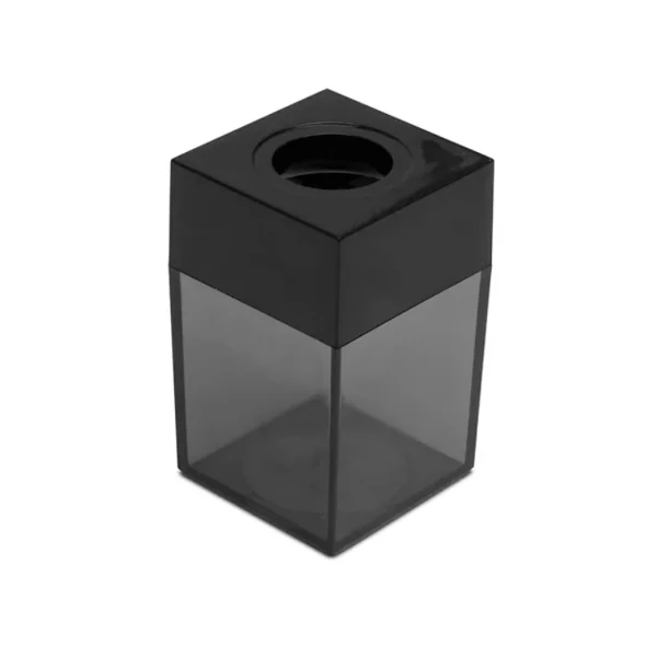 PORTA CLIPS ACRILICO GRIS