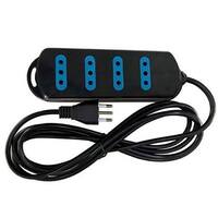 ALARGADOR ELECTRICO MULTIPLE 4 ENCH 1,5 MT 19PLC0415N NEGRO 