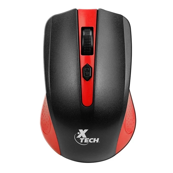 Xtech - Mouse - 2.4 GHz - Wireless - Red-1600dpiXTM-310RD