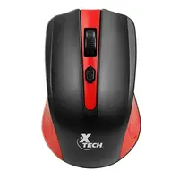 Xtech - Mouse - 2.4 GHz - Wireless - Red-1600dpiXTM-310RD