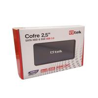 COFRE USB 3.0 P/D.DURO 2,5" SATA NEGRO UTEK