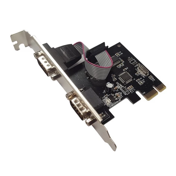 TARJETA PCI EXPRESS 2 PUERTO SERIAL + 2 LOW BRACKET UT-PCIESR UTEK