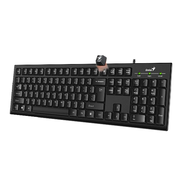 TECLADO PC USB SMART KB-100 NEGRO GENIUS
