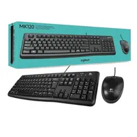 Logitech Desktop MK120 - Juego de teclado y ratón - USB