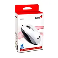 MOUSE USB OPTICO DX-110 NEGRO GENIUS