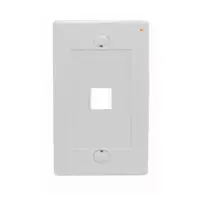 FACEPLATE RJ45/SIMPLE 70X114 BLANCO/FP1WL LINK MADE