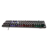 Teclado para Gaming Xtech XTK-510S - Español - Iluminación LED Multi-color con efectos de luz - Conexión USB inmediata - Descansa-palmas integrado con acabado texturizado