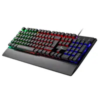 Teclado para Gaming Xtech XTK-510S - Español - Iluminación LED Multi-color con efectos de luz - Conexión USB inmediata - Descansa-palmas integrado con acabado texturizado