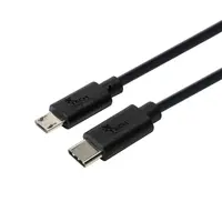 CABLE CARGA/DATOS USB C A MICRO USB 2.0 XTC-520/1.8MT XTECH