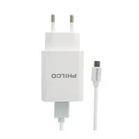 CARGADOR USB 3.0 C/CABLE MICRO USB QC620 PHILCO