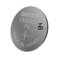 BATERIA LITIO CR2025 3V  1 UN MAXELL