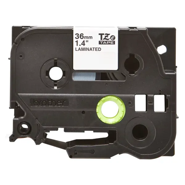 CINTA TZE-461/36MMX8MT NEGRO EN ROJO BROTHER