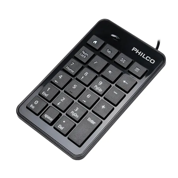 TECLADO NUMERICO USB K200/NEGRO PHILCO