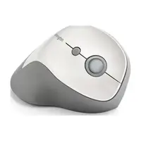 Kensington Pro Fit Ergo Vertical Wireless Mouse - Ratón vertical - ergonómico - diestro - 6 botones - inalámbrico - receptor inalámbrico USB - gris
