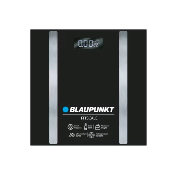 BALANZA DE BAÑO/ FIT SCALE MAX 180G/4 SENSORES BLAUPUNKT