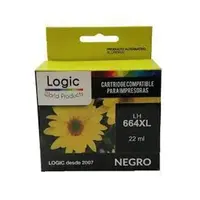 CARTRIDGE (A) LH-664XL NEGRO