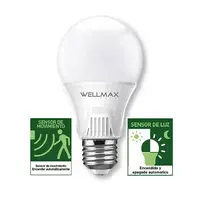 AMPOLLETA LED TIPO BALLET/LUZ FRIA/9W A60/E27/174631 WELLMAX