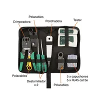 KIT HERRAMIENTAS PARA REDES 30605 DM