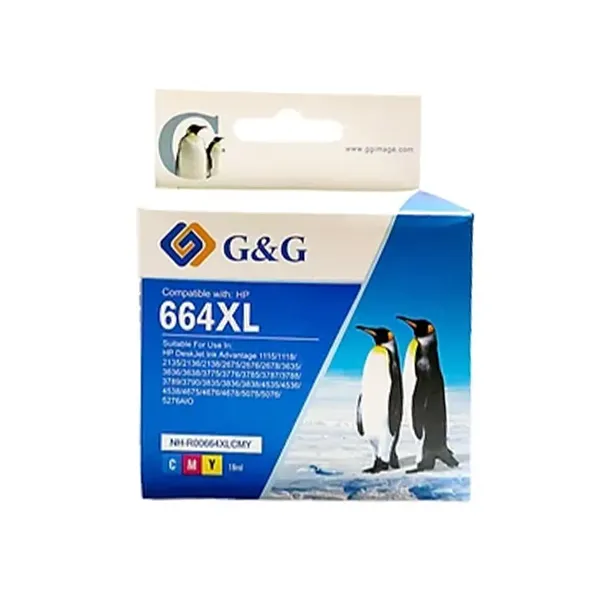 CARTRIDGE (A) GH-664XL COLOR G&G (HP)