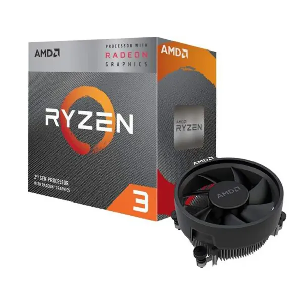 AMD Ryzen 3 3200G - 3.6 GHz - 4 núcleos - 4 hilos - 4 MB caché - Socket AM4 - Caja