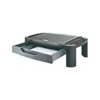 BASE LEVANTA MONITOR 10"-27" AJUSTABLE C/CAJON