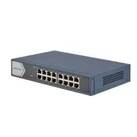 SWITCH 10/100/1000 16P/RACKEABLE/NO ADMIN DS-3E0516-E(B)/METÁLICO