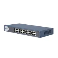 SWITCH 10/100/1000 24P/RACKEABLE/NO ADMIN DS-3E0524-E(B)/METÁLICO