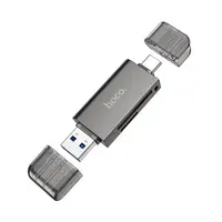CARD READER USB/ USB-C 3.0 SD/MSD  2TB HB39 HOCO