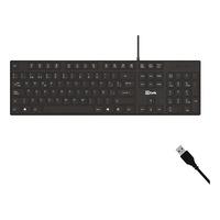 TECLADO PC USB MMD.  UT-KB750 NEGRO UTEK