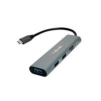 ADAPTADOR MULTIPUERTO 5 EN 1 UL-ADC530RD USBC A 3USB/SD/MICROSD ULINK