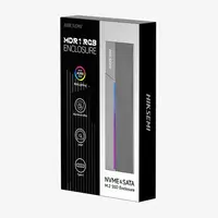 COFRE USB C 3.2 NVME/M.2 SATA RGB AURA SYNC MDR1 HIKSEMI