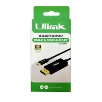 CABLE USB C  A DISPLAYPORT 1,8 M UL-CDP18 ULINK