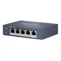 SWITCH 10/100/1000 5P(3P POE)+(1P HI-POE) DS-3E0505HP-E(O-STD)METAL 