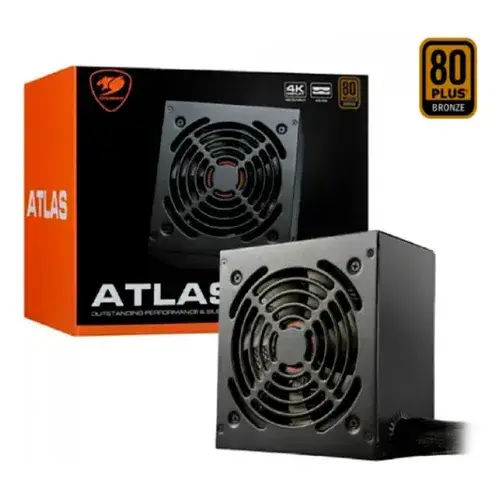 FUENTE DE PODER GAMER ATLAS 650W. 80 PLUS BRONZE