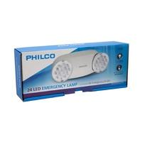 LAMPARA DE EMERGENCIA 2 FOCOS FIJA AT60 PHILCO